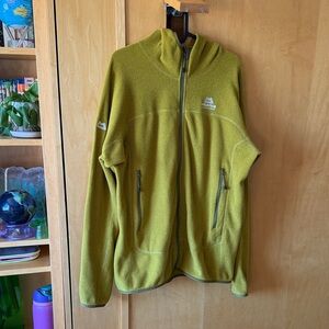 Mountain equipment Men's microzip t polertec Jacket large